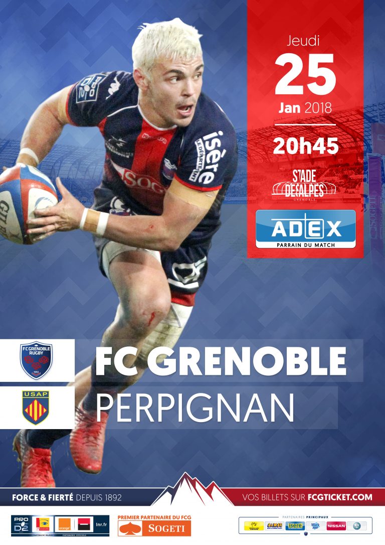 MATCH DE RUGBY FCG JEUDI 25 SMERRA